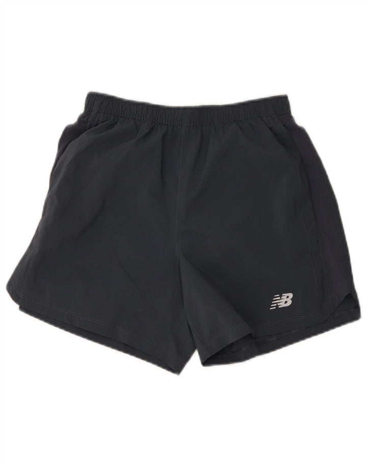 Мужские спортивные шорты New Balance, маленькие серые