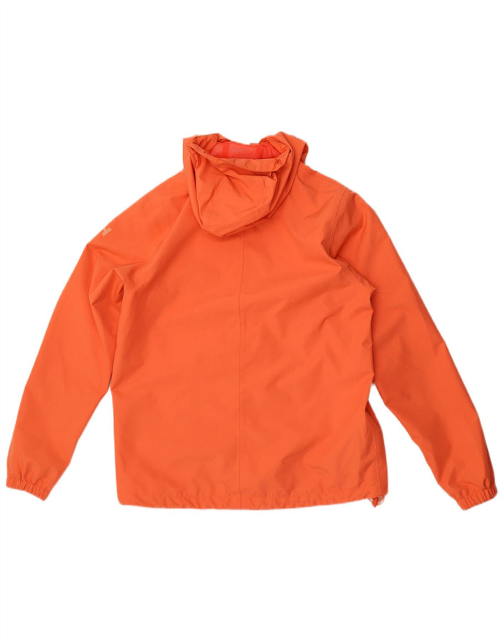Женская дождевик с капюшоном Helly Hansen UK 14, средний оранжевый полиэстер