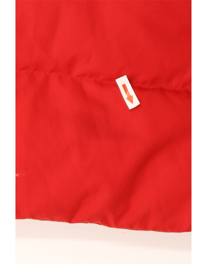 Женская утепленная куртка с капюшоном Champion UK 14, средний красный полиэстер