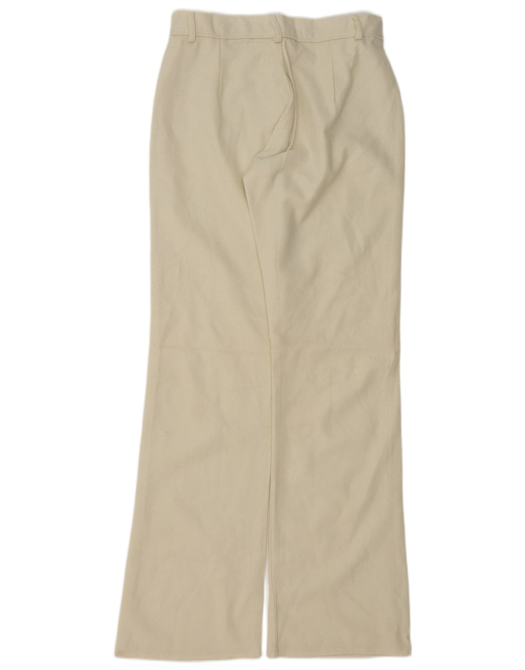 Винтажные женские повседневные брюки Bootcut W30 L34 Off White