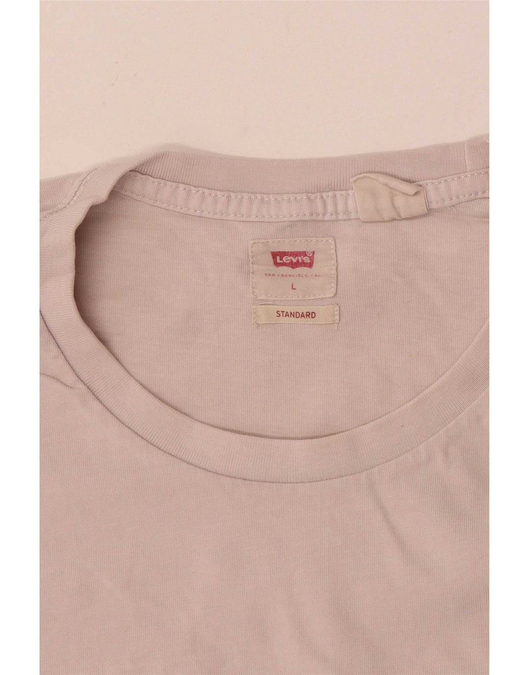 Мужская футболка стандартного кроя Levi's, большая розовая