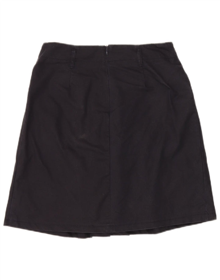 Женская юбка-трапеция Zara Medium W28 Темно-синяя