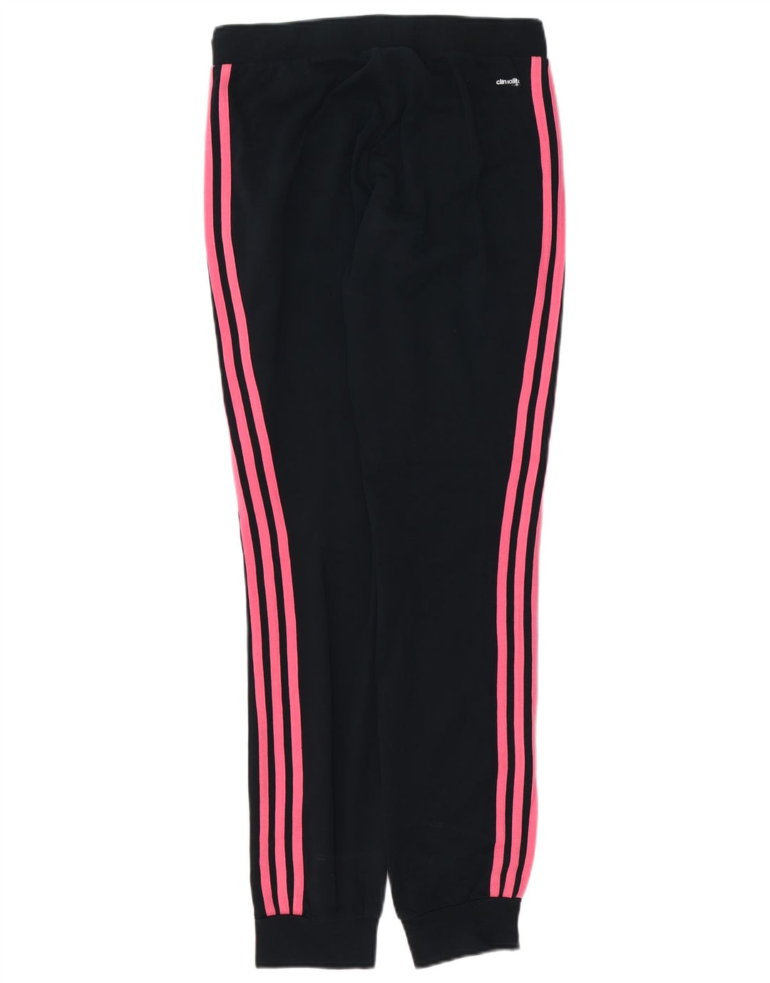 ADIDAS Женские спортивные брюки Climalite Брюки для бега UK 4/6 XS Черный хлопок
