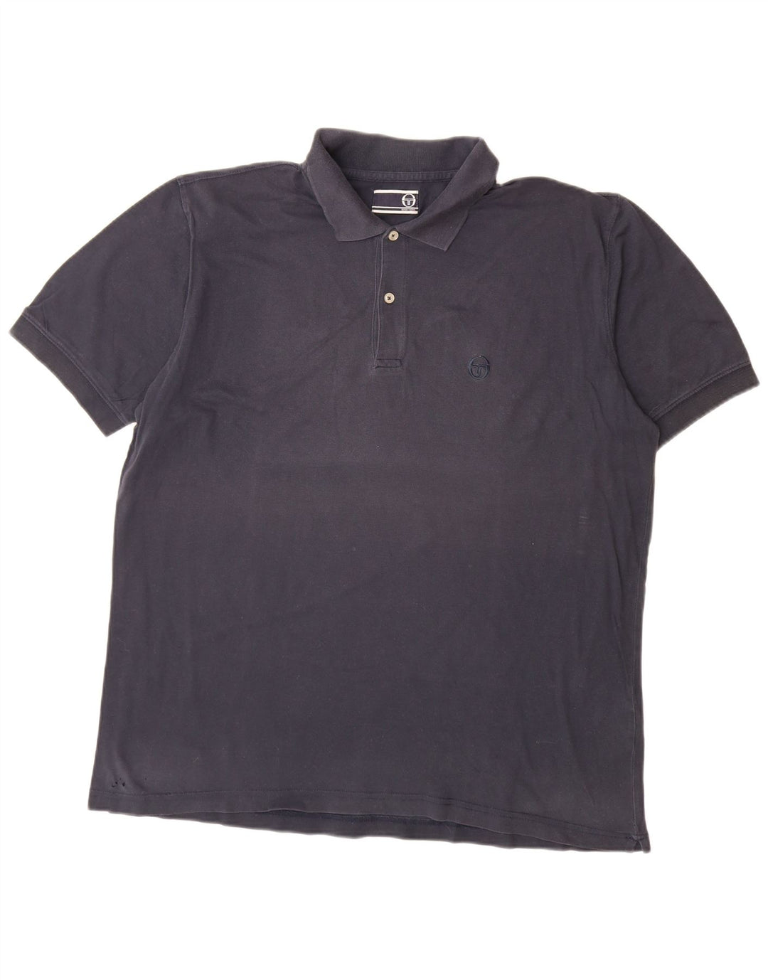 Мужская рубашка поло SERGIO TACCHINI IT 54 XL темно-синяя, хлопок