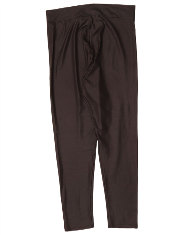 Женские леггинсы Zara UK 14, большие черные