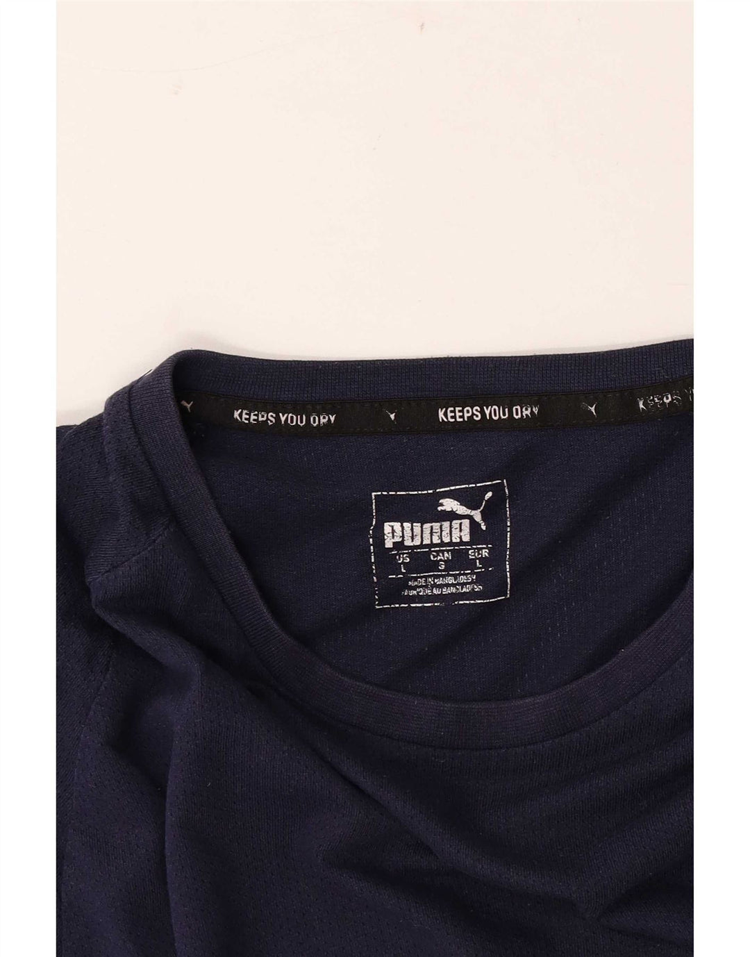 Мужская футболка Puma, большая, темно-синяя