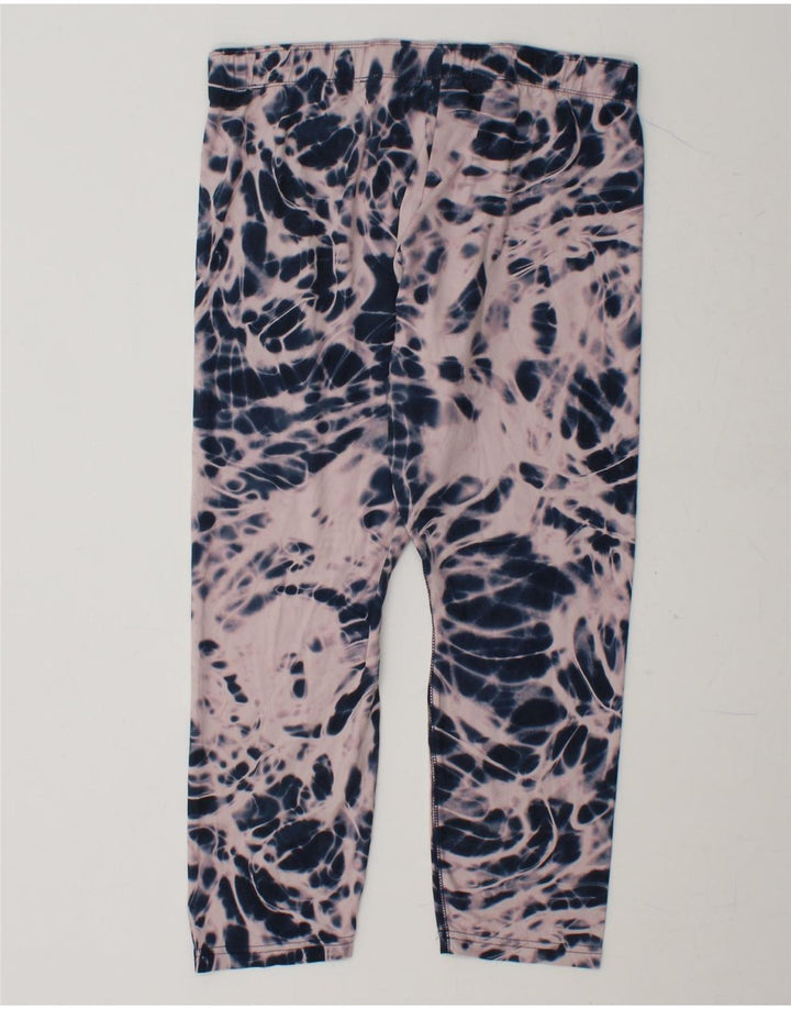 NIKE Womens Tracksuit Trousers UK 14 Large Pink Tie Dye Polyester Vintage Nike and Second-Hand Nike from Messina Hembry 