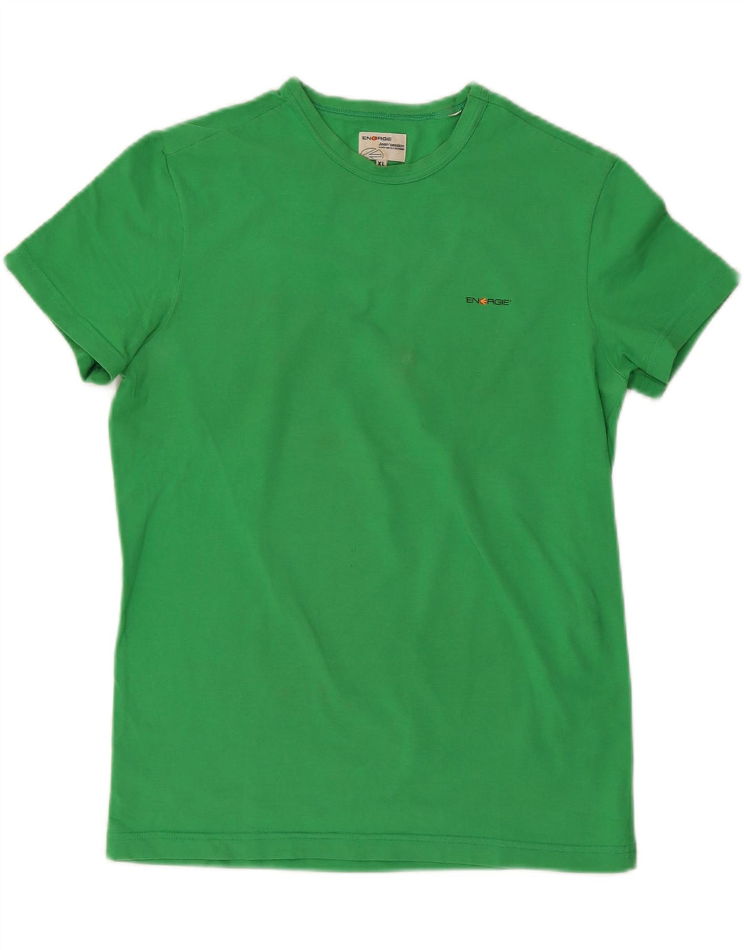 ENERGIE Womens T-Shirt Top UK 18 XL Green