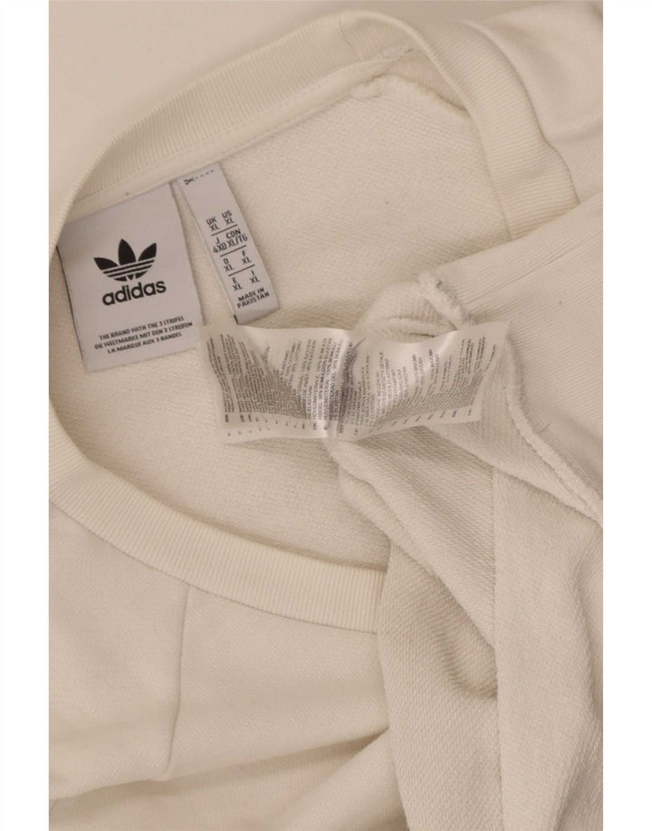 Мужской свитер Adidas Jumper XL, белый хлопок