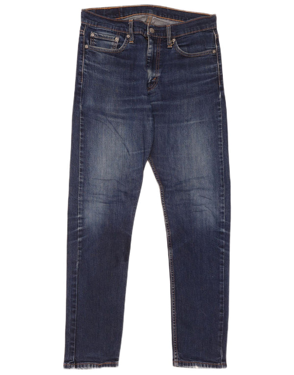 Мужские джинсы скинни Levi's 510 W32 L32 Темно-синие, хлопок