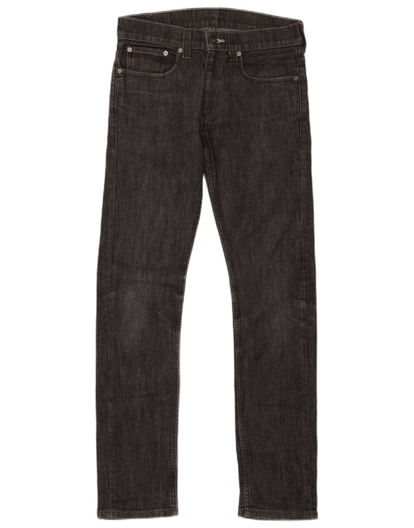 Мужские джинсы скинни Levi's 511 W31 L32 Серый хлопок