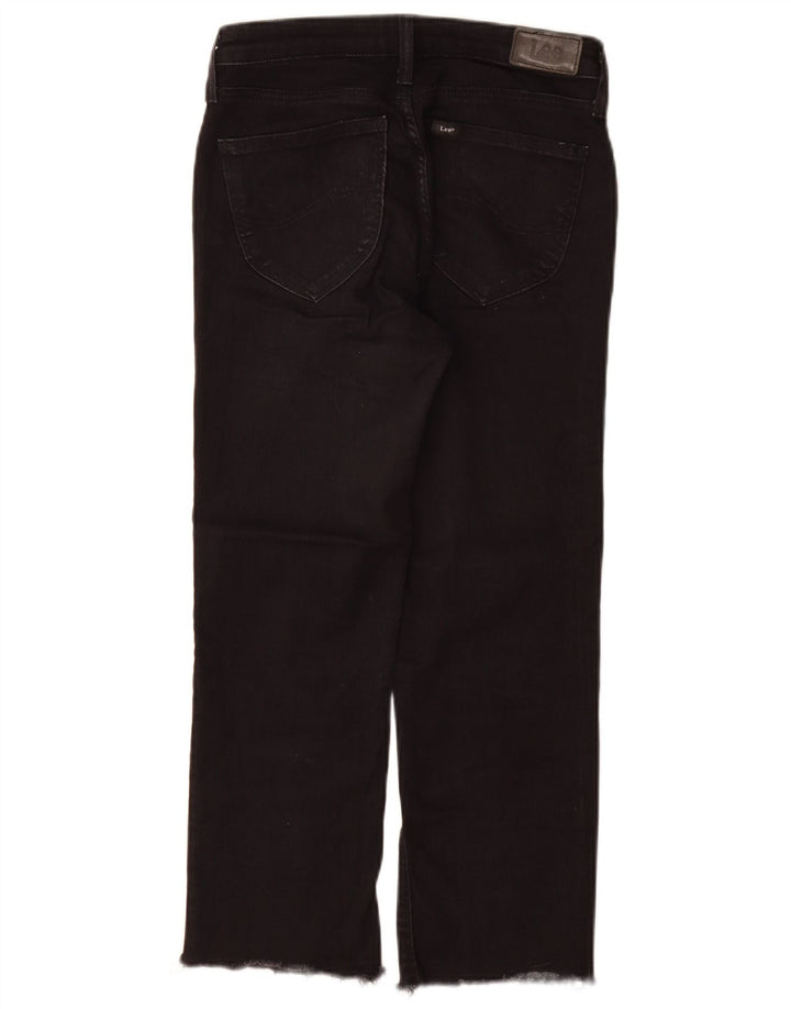 Женские прямые джинсы Lee Marion W27 L25, черный хлопок