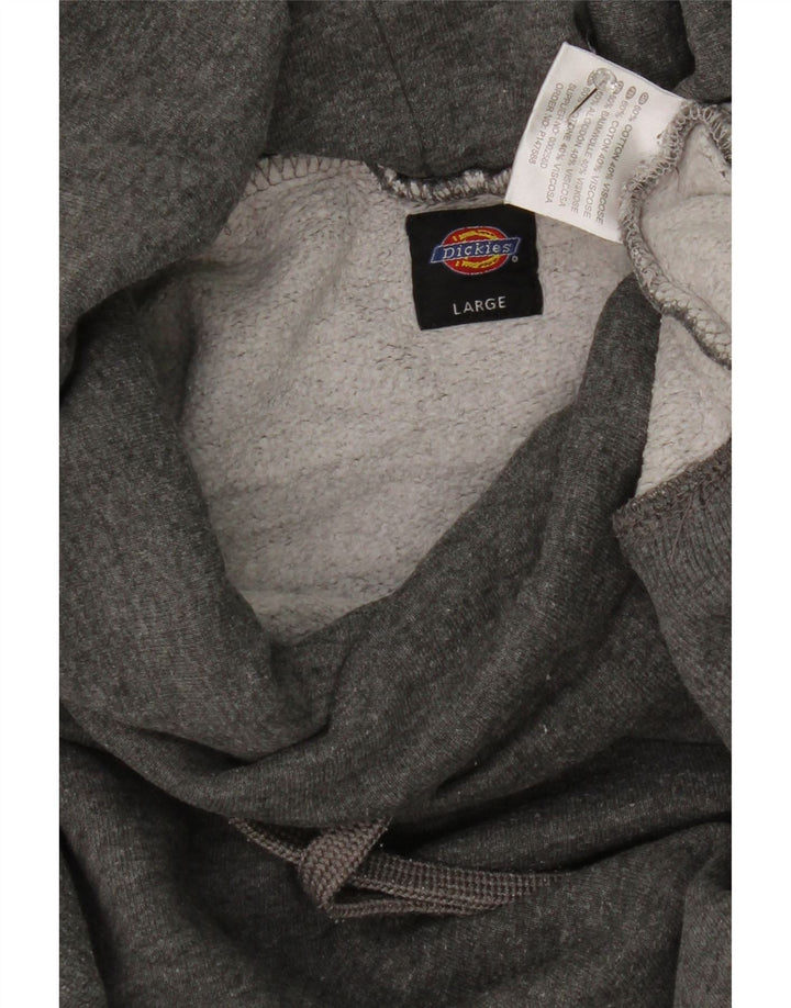 Женский свитер-свитшот Dickies UK 16, большой серый хлопок