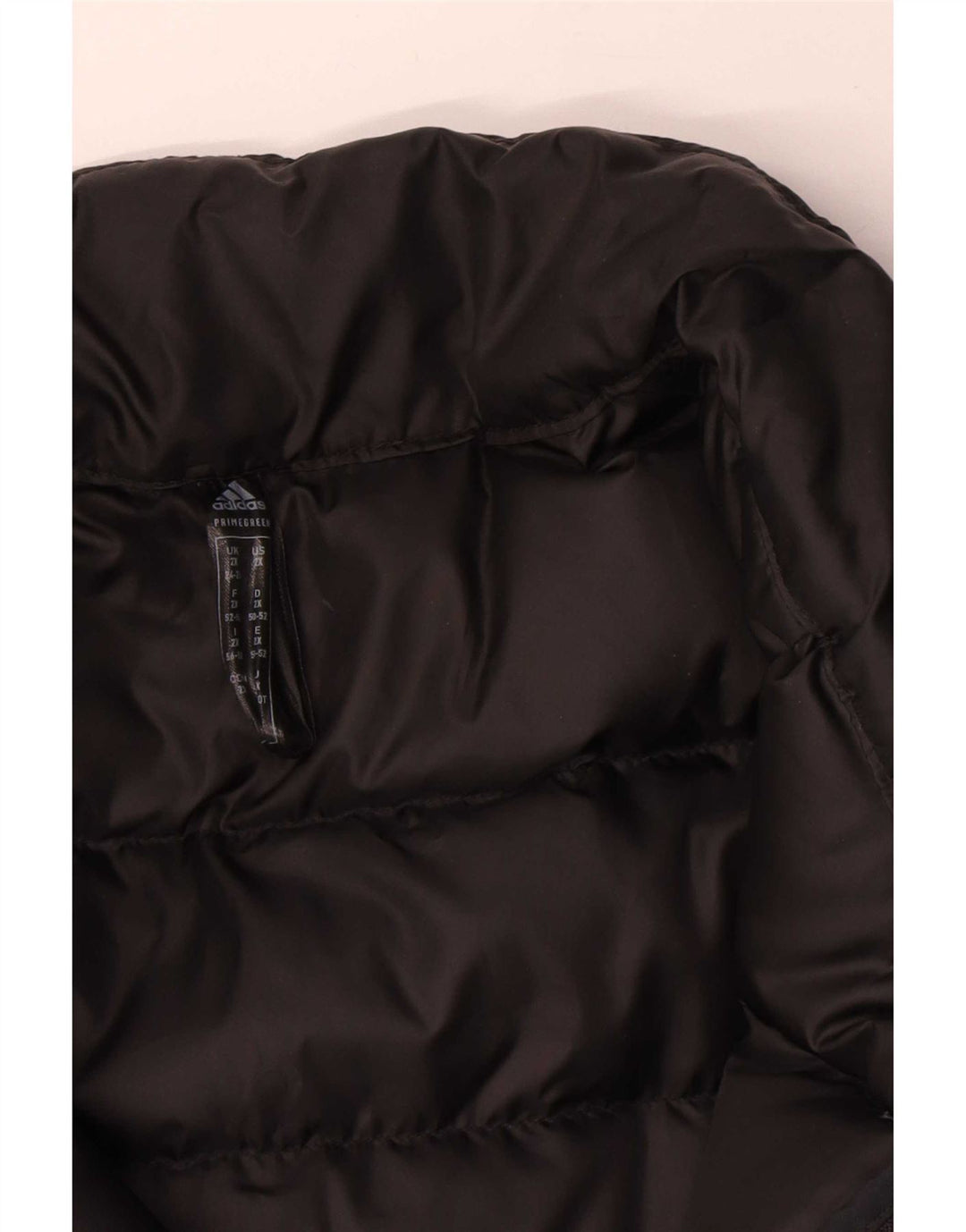 Женская стеганая куртка Adidas UK 24/26 2XL Черный полиэстер