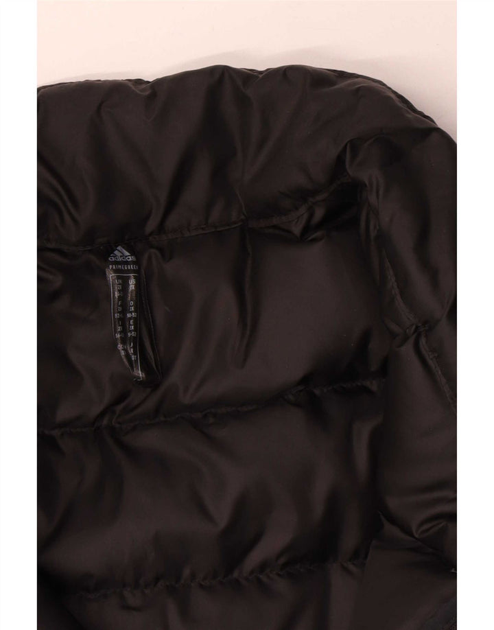 Женская стеганая куртка Adidas UK 24/26 2XL Черный полиэстер