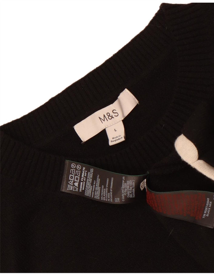 Мужская майка-майка Marks & Spencer, большая черная, из полиэстера