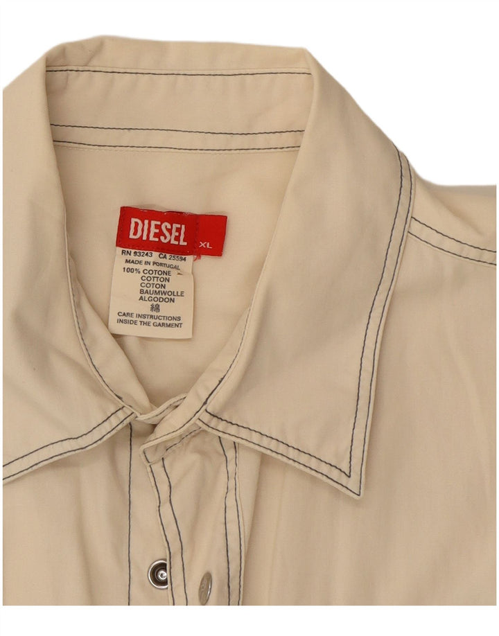 Мужская рубашка Diesel XL Off White
