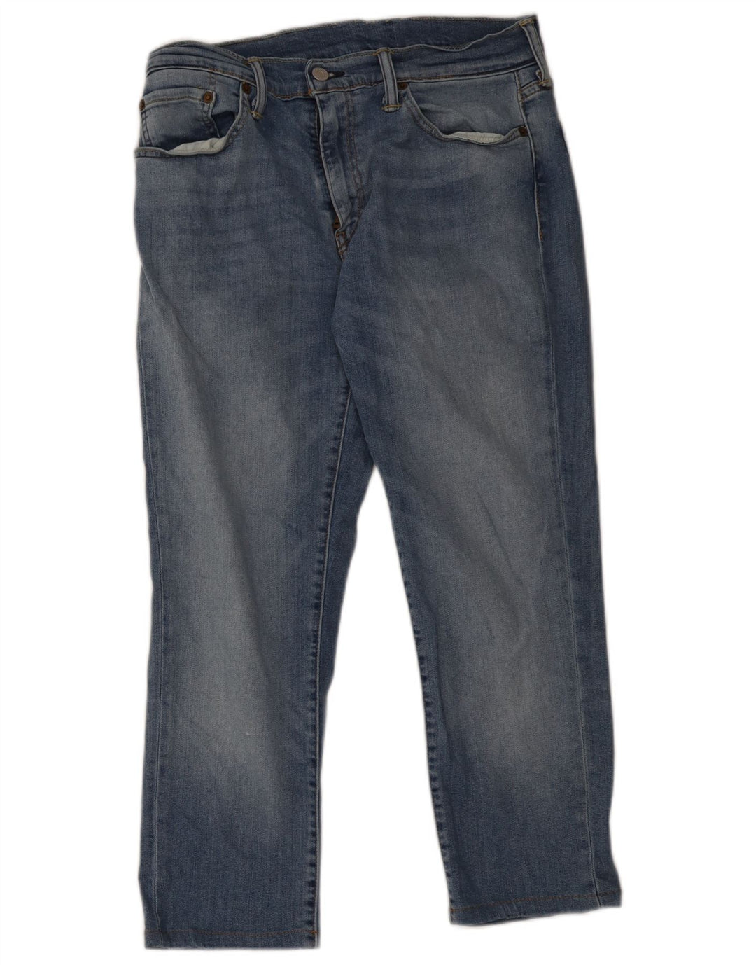 Мужские укороченные джинсы Levi's 511 W33 L25 синие, хлопок