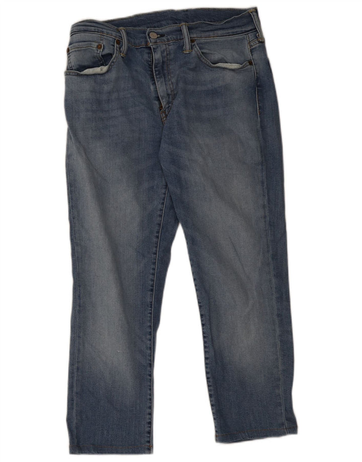 Мужские укороченные джинсы Levi's 511 W33 L25 синие, хлопок
