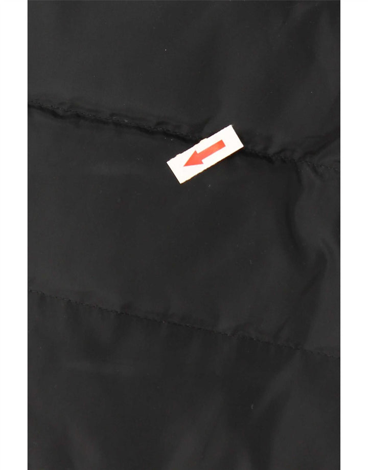 Женская утепленная куртка Armani с капюшоном EU 44 XL Темно-синий полиэстер