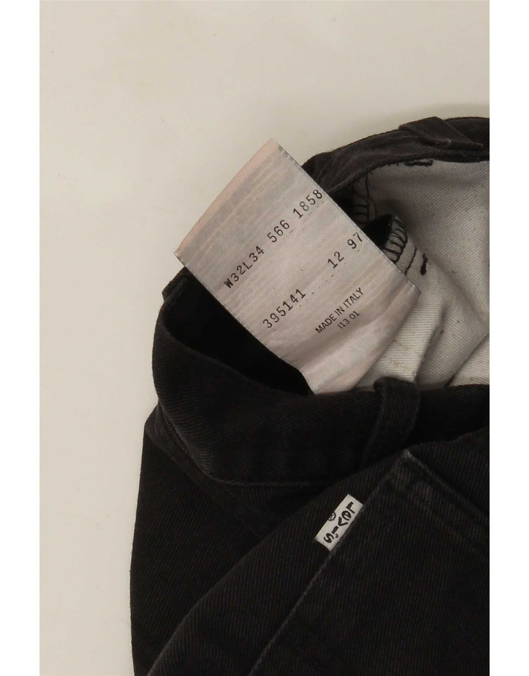 Женские прямые джинсы Levi's W32 L28, черный хлопок