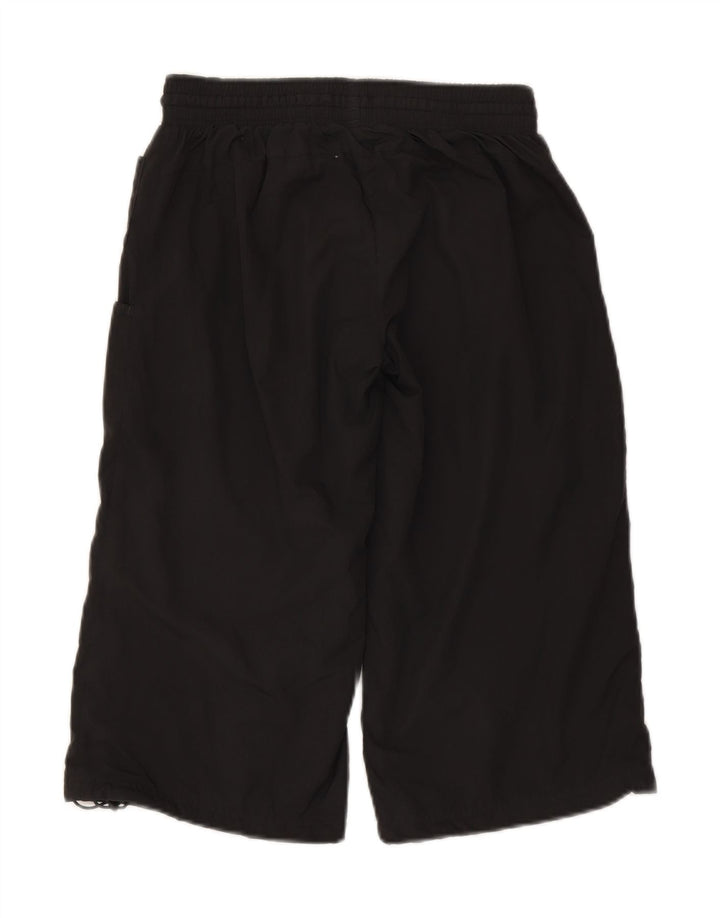 REEBOK Womens Bermuda Sport Shorts UK 10 Small Black Polyester Vintage Reebok and Second-Hand Reebok from Messina Hembry 