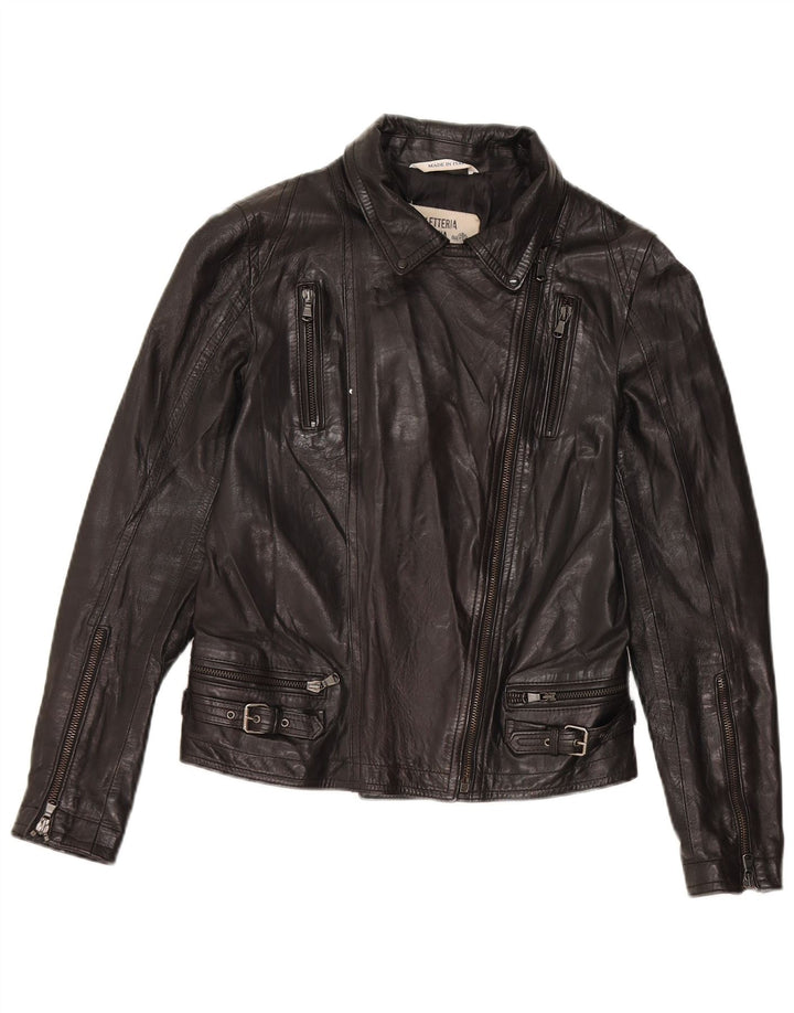 Женская кожаная косуха Bayside IT 44 Medium Black Leather