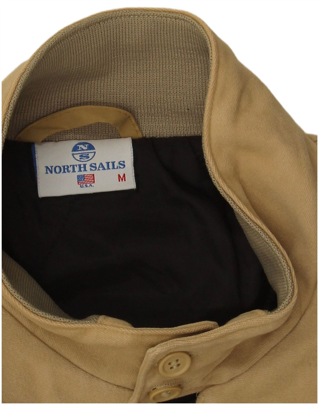 Мужская куртка-бомбер North Sails UK 38 средний бежевый