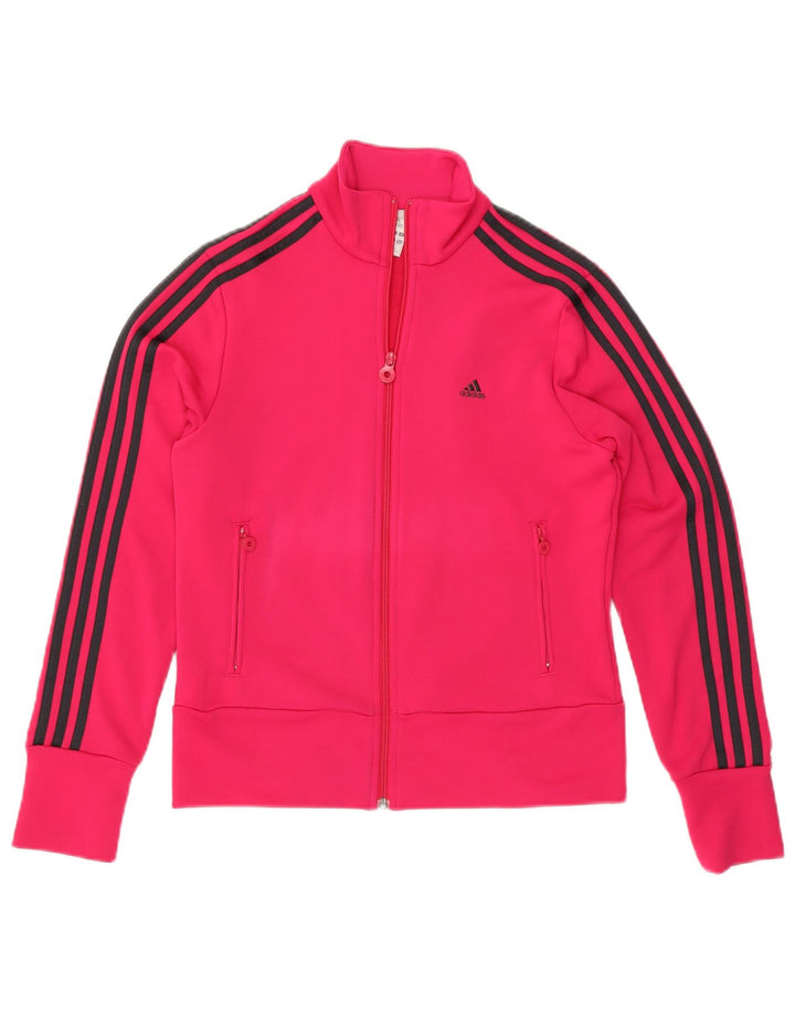 Женский спортивный костюм Adidas Top Jacket UK 14, средний розовый полиэстер
