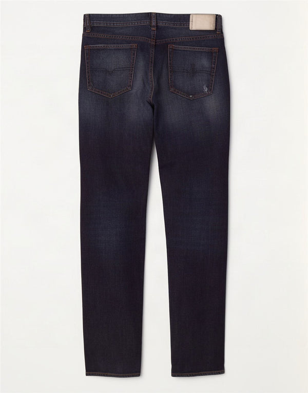 Мужские зауженные джинсы Diesel Buster Regular W32 L32, темно-синие, хлопок