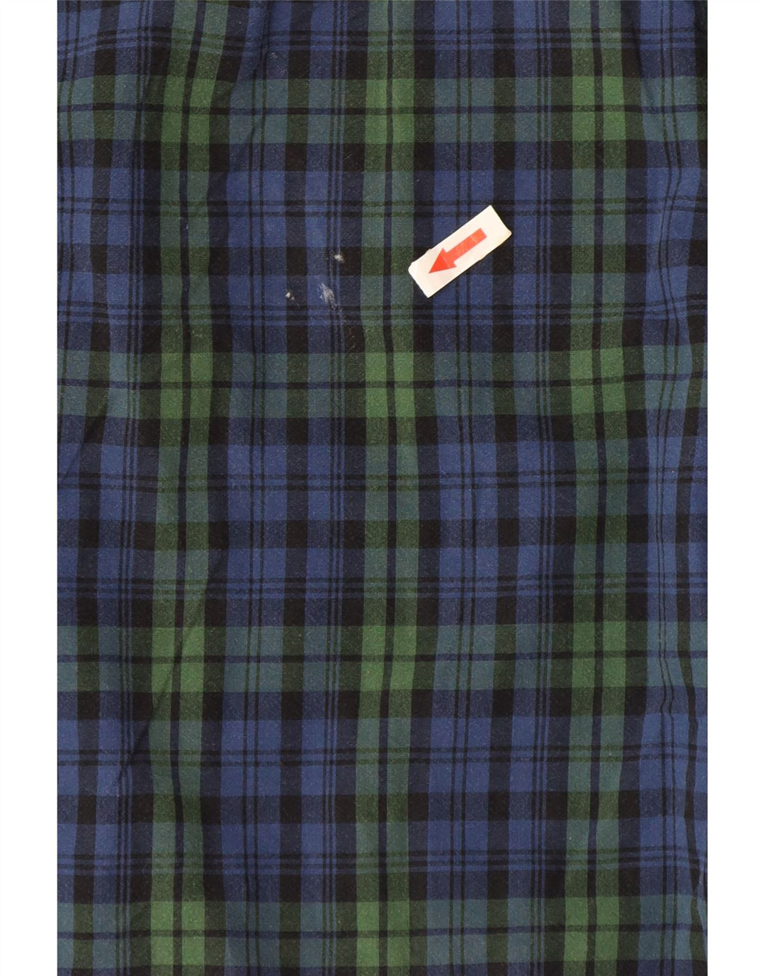 Мужская рубашка строгого кроя J. Crew среднего размера, темно-синяя клетка, хлопковая