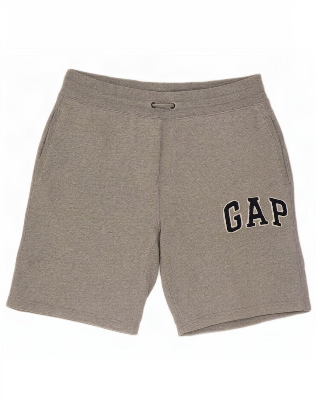 Мужские спортивные шорты Gap с рисунком, хлопок среднего серого цвета