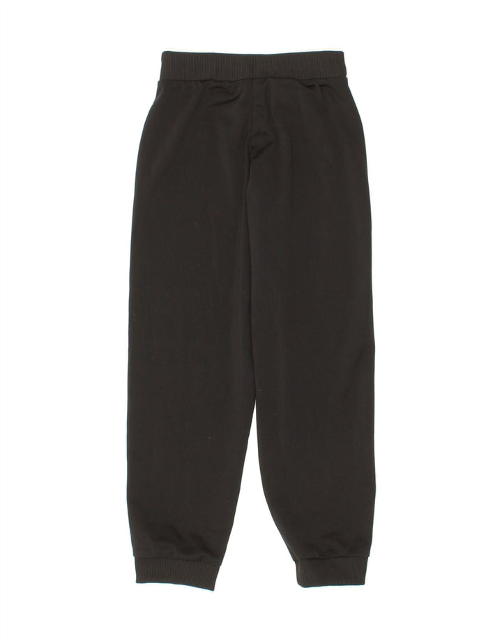 ADIDAS Boys Tracksuit Trousers Joggers 7-8 Years Black Polyester Vintage Adidas and Second-Hand Adidas from Messina Hembry 