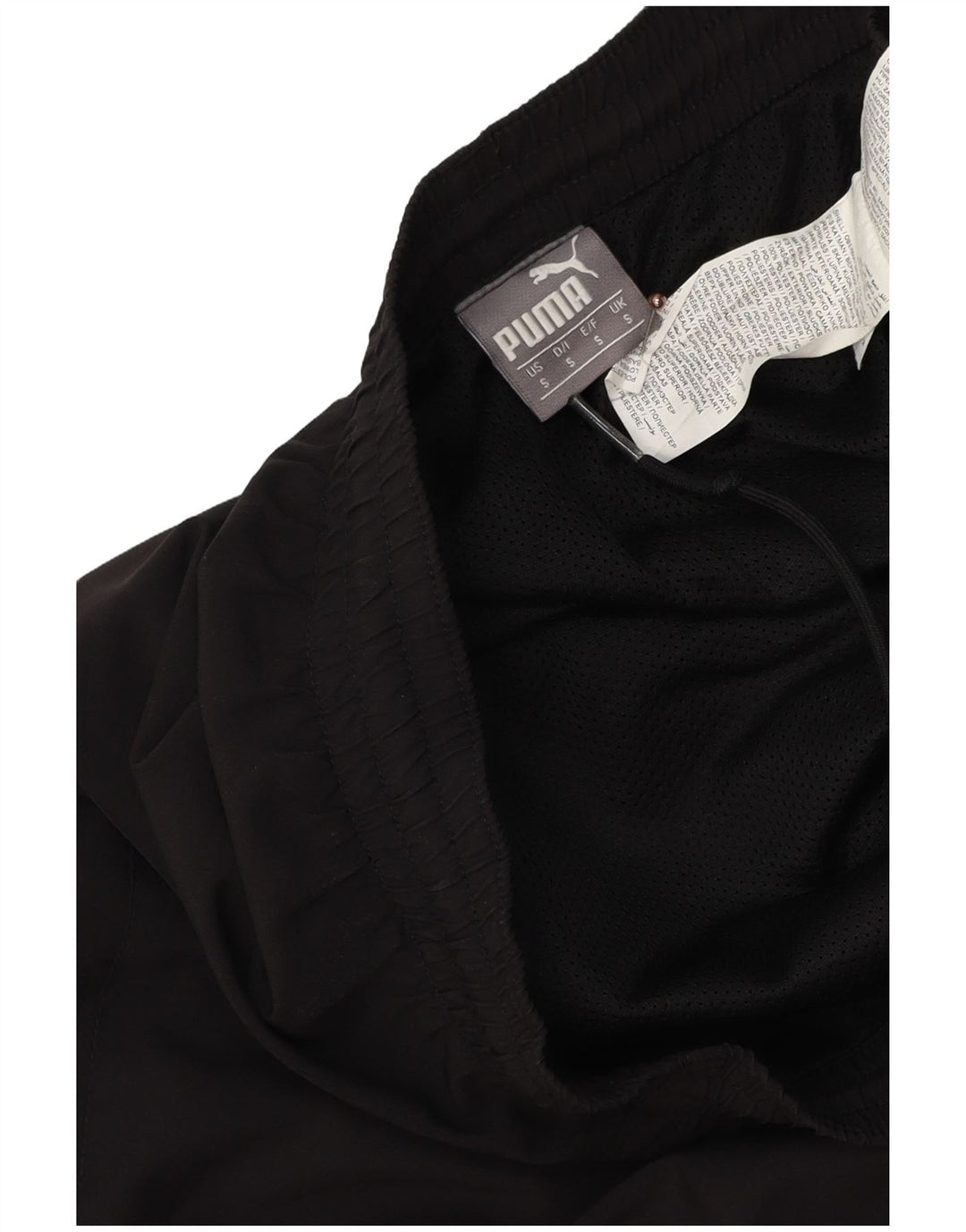 Мужские спортивные брюки PUMA, маленькие черные из полиэстера