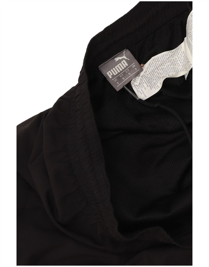 Мужские спортивные брюки PUMA, маленькие черные из полиэстера