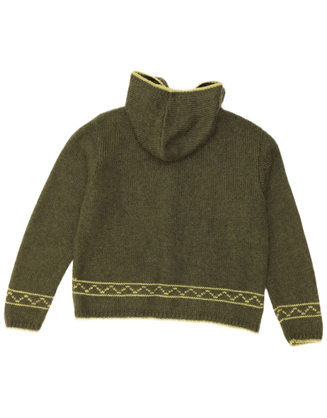 Женский кардиган с капюшоном ROYAL ROBBINS UK 16, большой зеленый Fair Isle