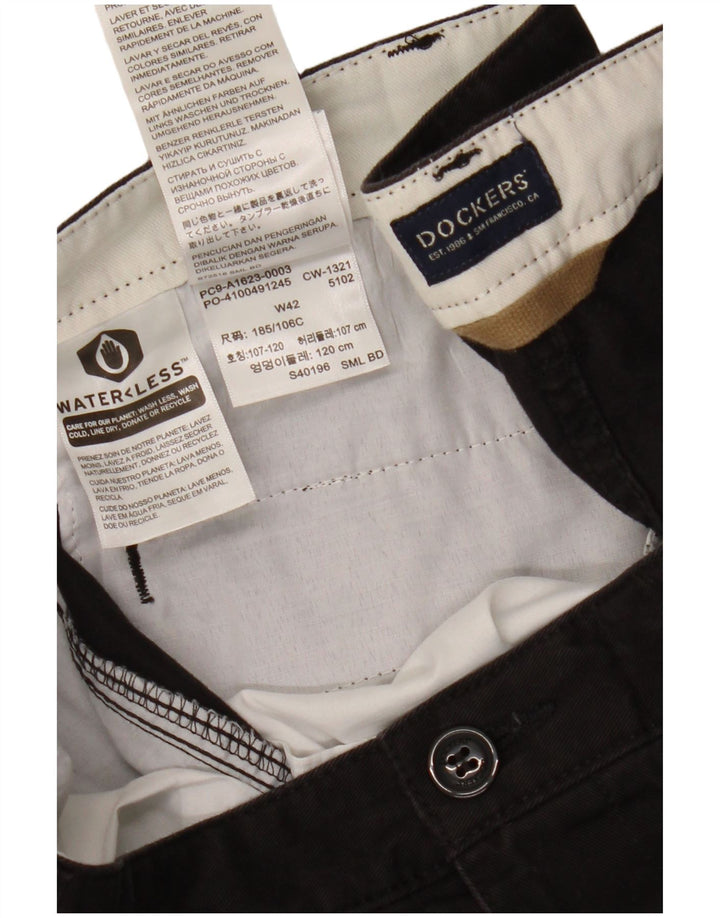 Мужские шорты карго DOCKERS W42 2XL, черные, хлопок