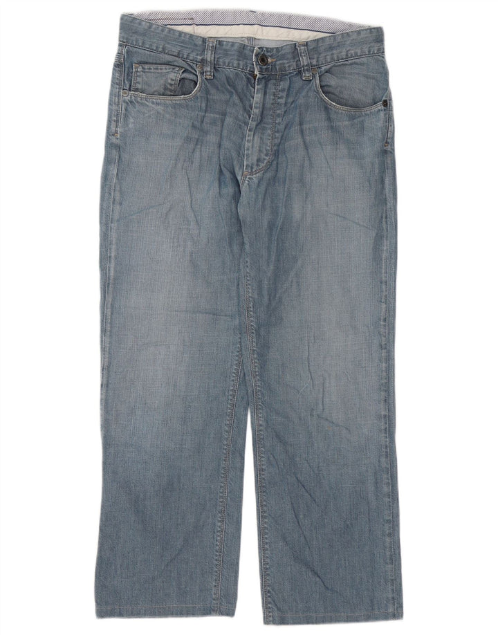 Женские прямые джинсы Massimo Dutti W34 L26 синие