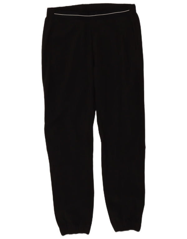 Женские спортивные брюки Adidas Joggers UK 10, маленькие черные нейлоновые брюки