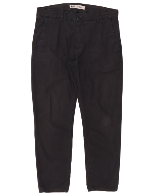 Мужские брюки-чиносы Zara EU 40 Medium W31 L26, черные
