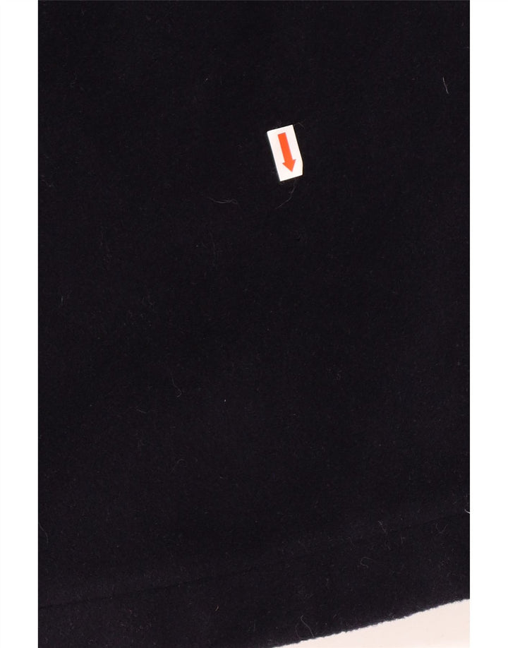 TRUSSARDI JEANS Мужское пальто UK 42 XL Темно-синее шерстяное