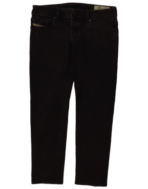 Мужские джинсы скинни Diesel Troxer W32 L26, черный хлопок