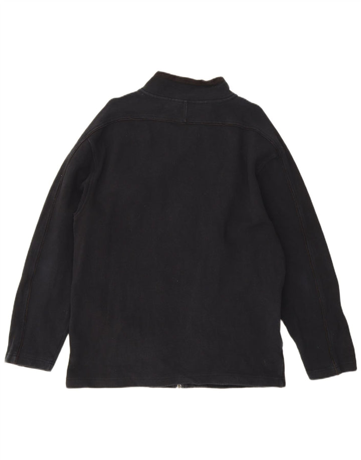 Мужской спортивный костюм Weird Fish, большая куртка из хлопка темно-синего цвета