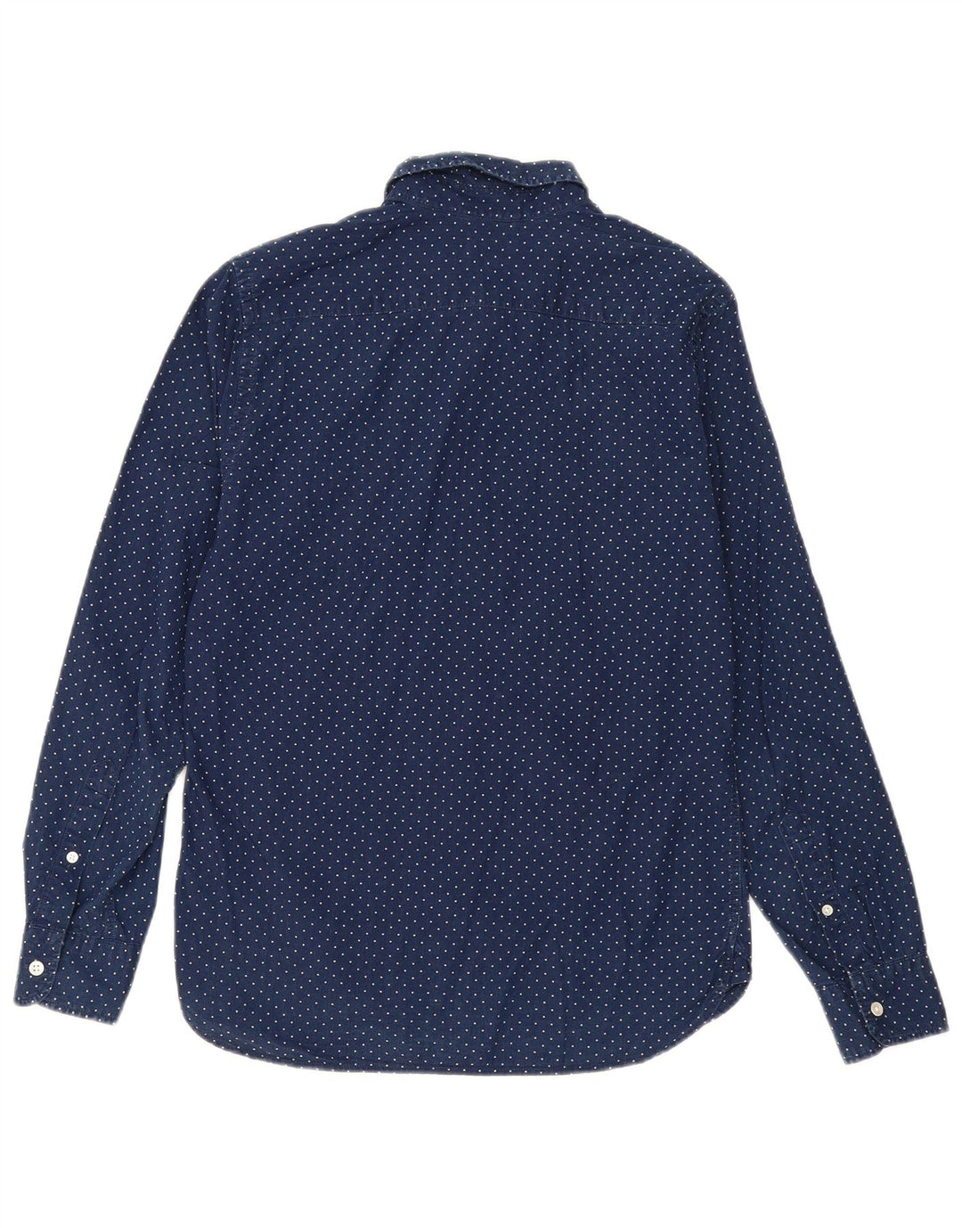 Мужская рубашка Levi's, маленькая, темно-синяя, в крапинку