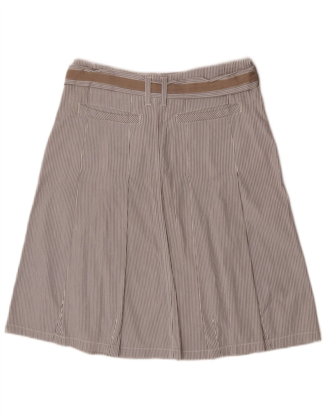 Женская юбка-трапеция Marlboro Classics EU 40 Medium W30 Серая в тонкую полоску