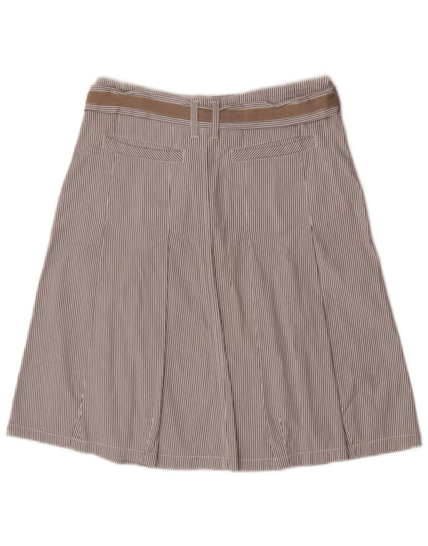 Женская юбка-трапеция Marlboro Classics EU 40 Medium W30 Серая в тонкую полоску