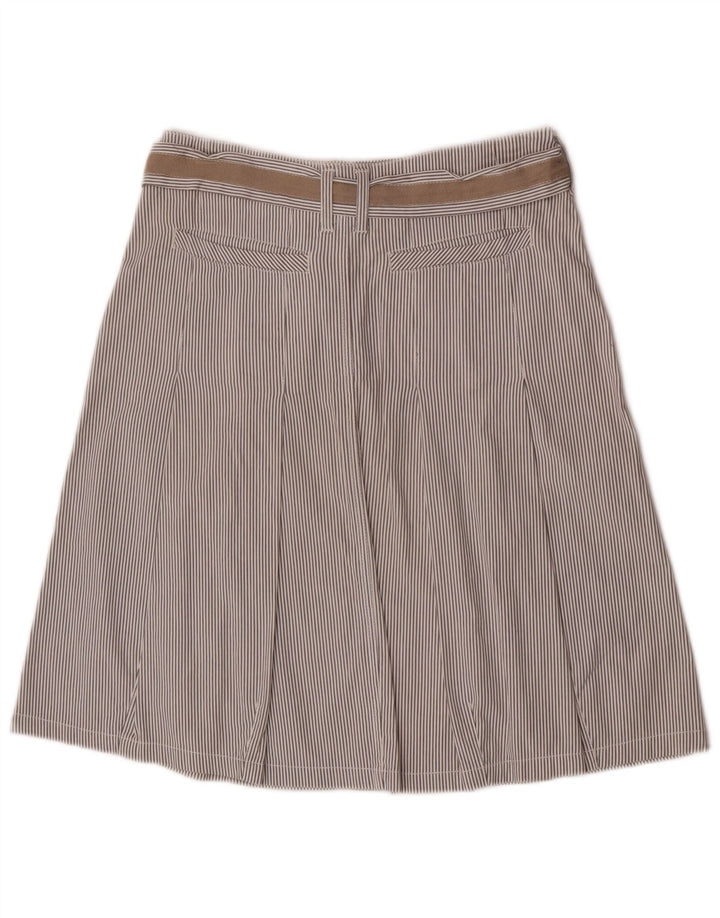 Женская юбка-трапеция Marlboro Classics EU 40 Medium W30 Серая в тонкую полоску