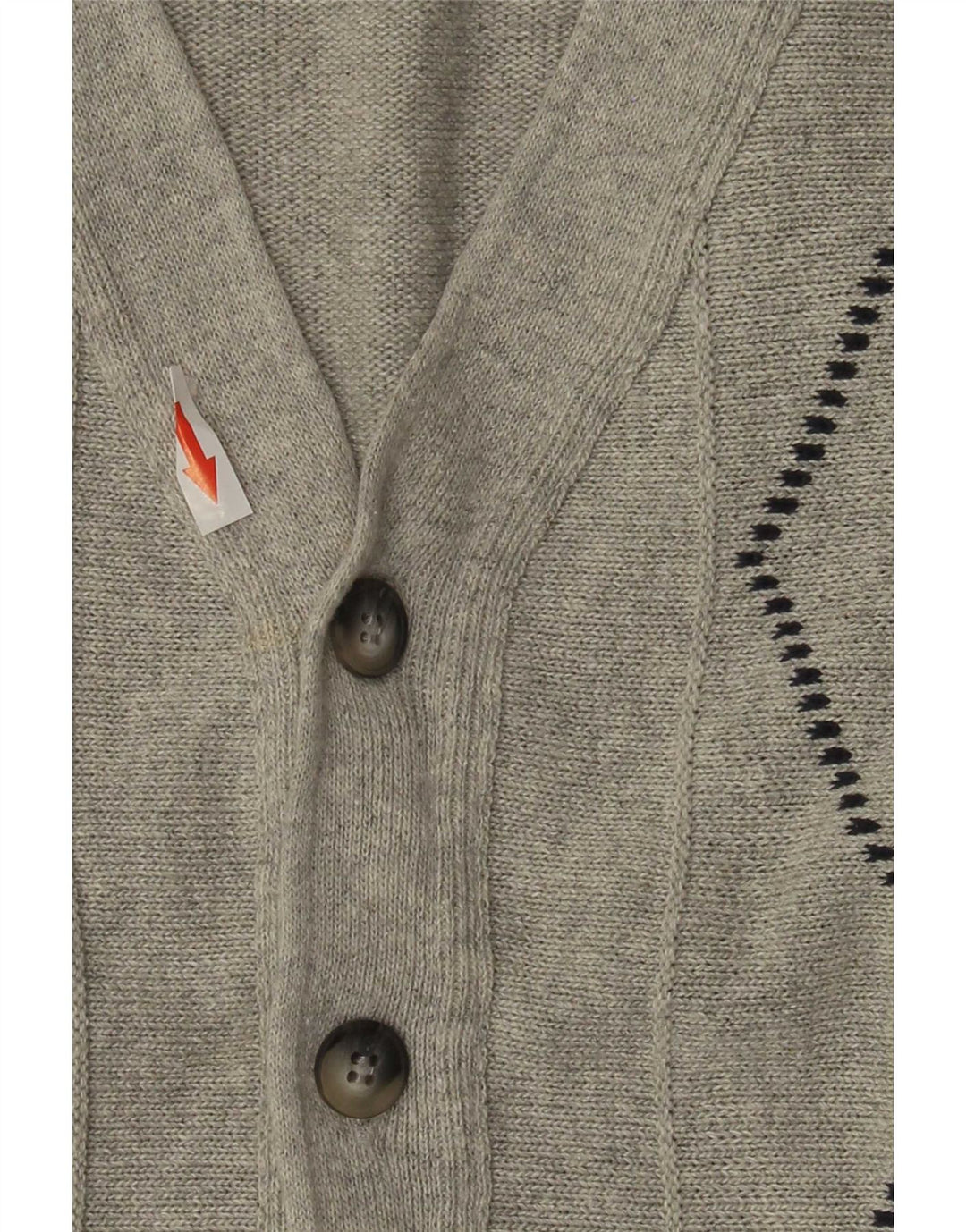 Мужской кардиган Roger Kent IT 52 Large Grey Argyle/Diamond