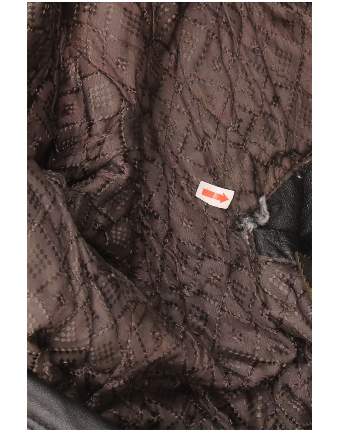 Мужская кожаная куртка VINTAGE IT 50 большая черная кожа