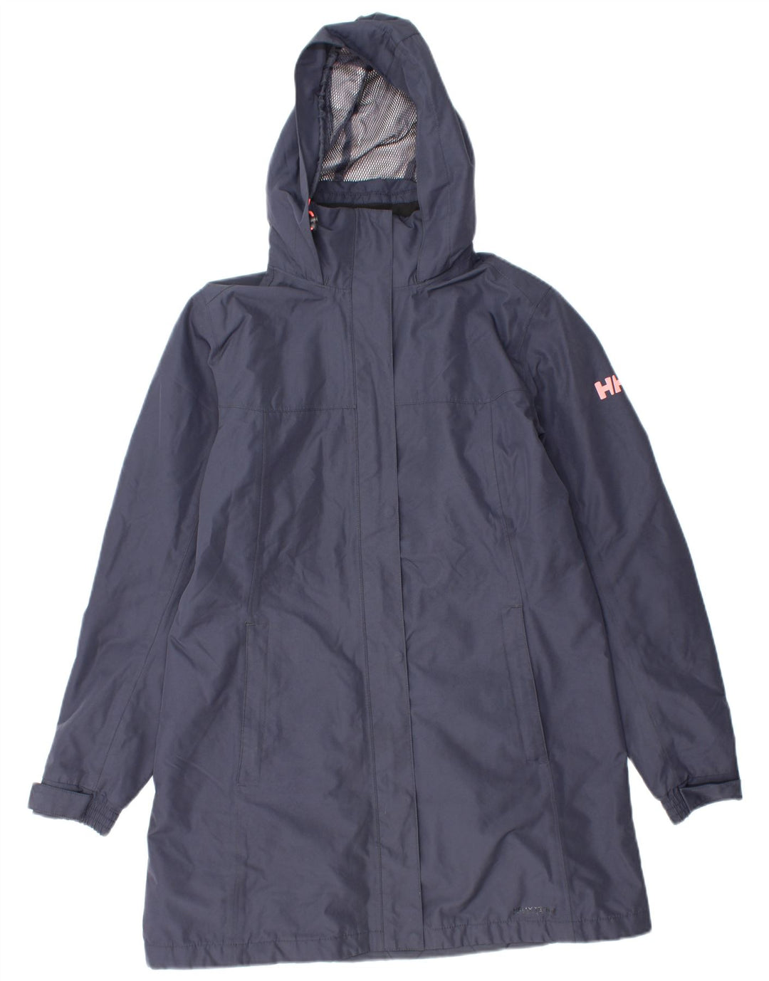 HELLY HANSEN Женская ветровка с капюшоном UK 14 Medium Navy Blue